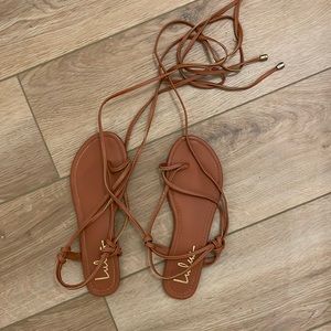 Lulus strappy sandals